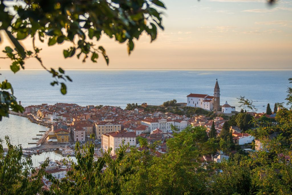 Piran, Słowenia, plac Tartiniego