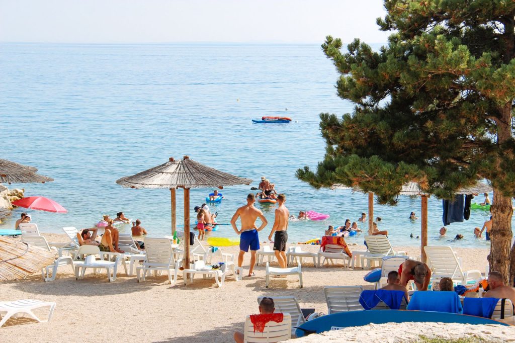 Plaża rodzinna, łagodne wejście do wody