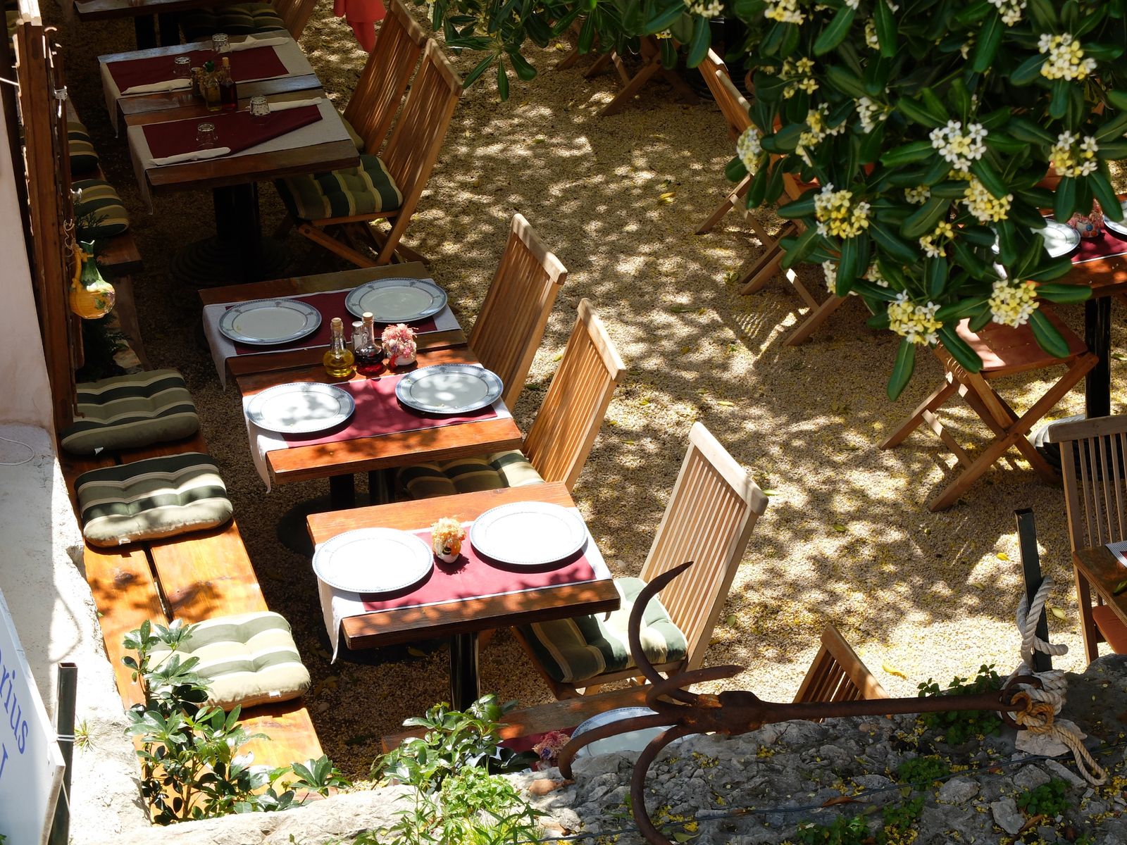Restauracja z tarasem w Dubrowniku